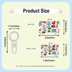 Custom Bone-Shaped Acrylic Pet Tag