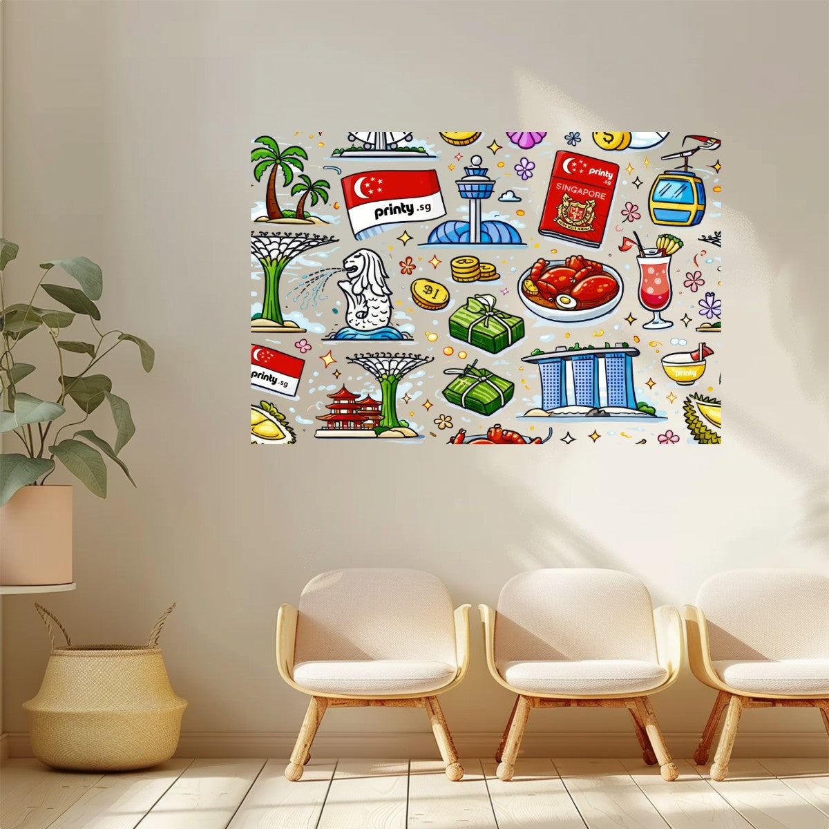Custom Large Die-Cut PVC Stickers (UV) 12"x36"x2 pcs