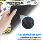 Custom Extra Large Rubber Mouse Pad 31.5"x11.8"