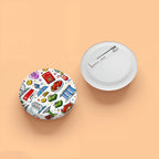 Custom Round Button Badge
