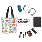Custom Paper Reusable Shopping Bags Tote Bag