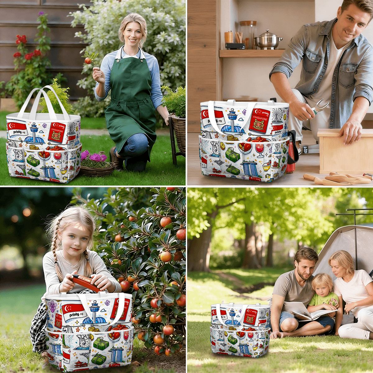 Custom Garden Tool Bag (Tools Not Included)