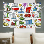 Custom Wall Tapestry Wall Art Decor (2:3) (Horizontal)