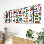 Custom 8 Panels Canvas Prints Wall Art