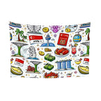 Custom Wall Tapestry Wall Art Decor (2:3) (Horizontal)