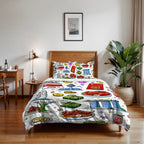Custom Twin Duvet Cover Set 68"x86"