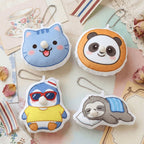 Custom Cute Snot Bubble Plush Keychain