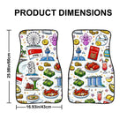 Custom Front Car Floor Mats Two Pieces