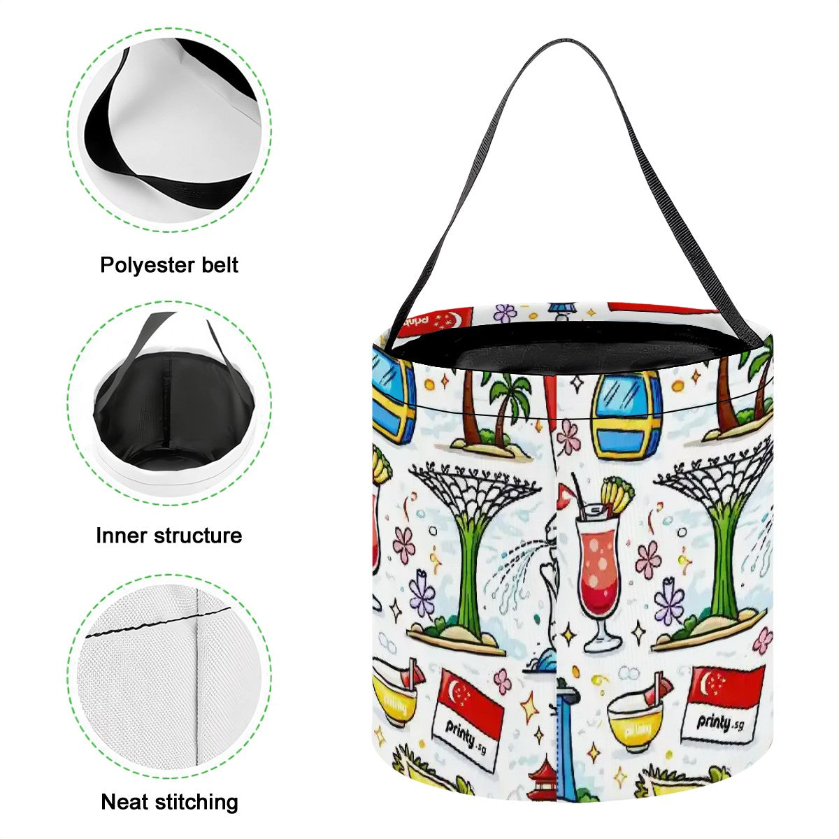 Custom Halloween Candy Bucket