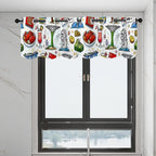 Custom Valance Curtains 52"x18"x2pcs
