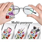 Custom Squeeze Top Leather Glasses Case