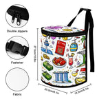Custom Bucket-Shaped Car Trash Bag