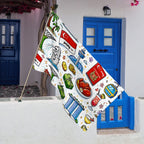 Custom Outdoor Decor Flags Single Sided (3:5)