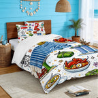 Custom Twin Duvet Cover Set 55"x79"