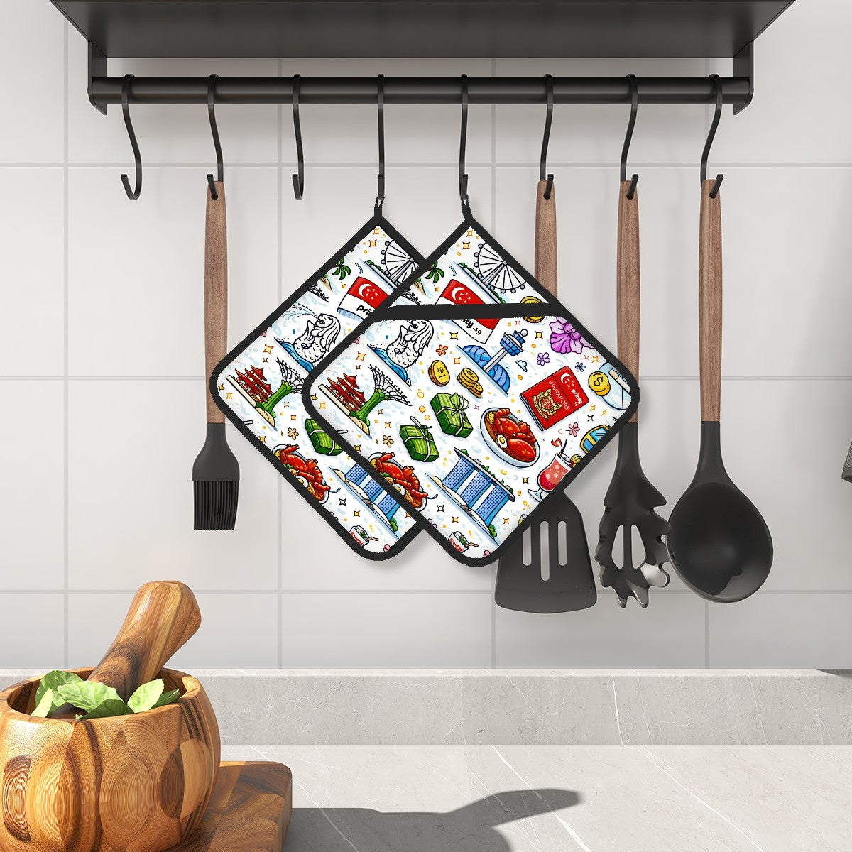 Custom Pot Holders Set of 2