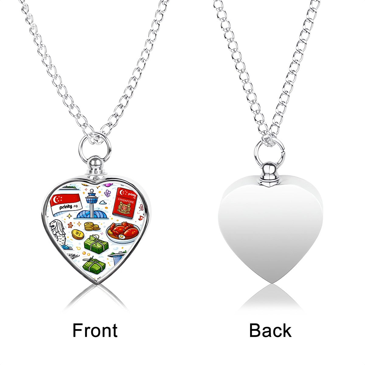 Custom Pet Ashes Necklace