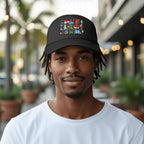 Custom Mesh Baseball Cap (Area Pattern)