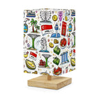 Custom Square Table Lamp