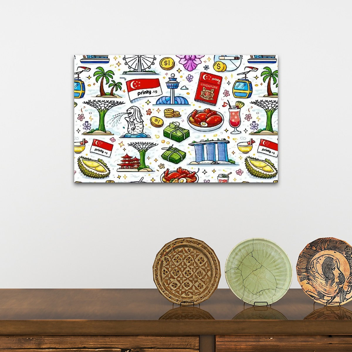 Custom Canvas Prints Wall Art (8:5)