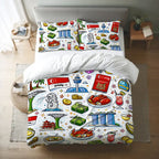 Custom Queen Duvet Cover Set