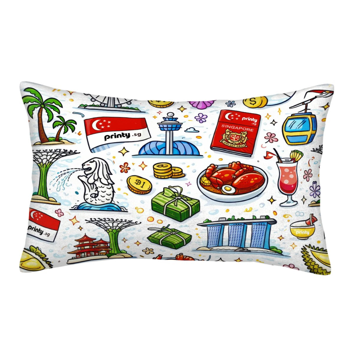 Custom Plush Throw Pillow Covers (Double-Sided Design & Multi-Size)