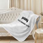 Custom Cooling Silk-Feel Blanket