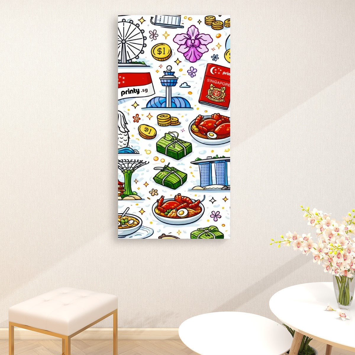 Custom Large Canvas Prints Wall Art (1:2)