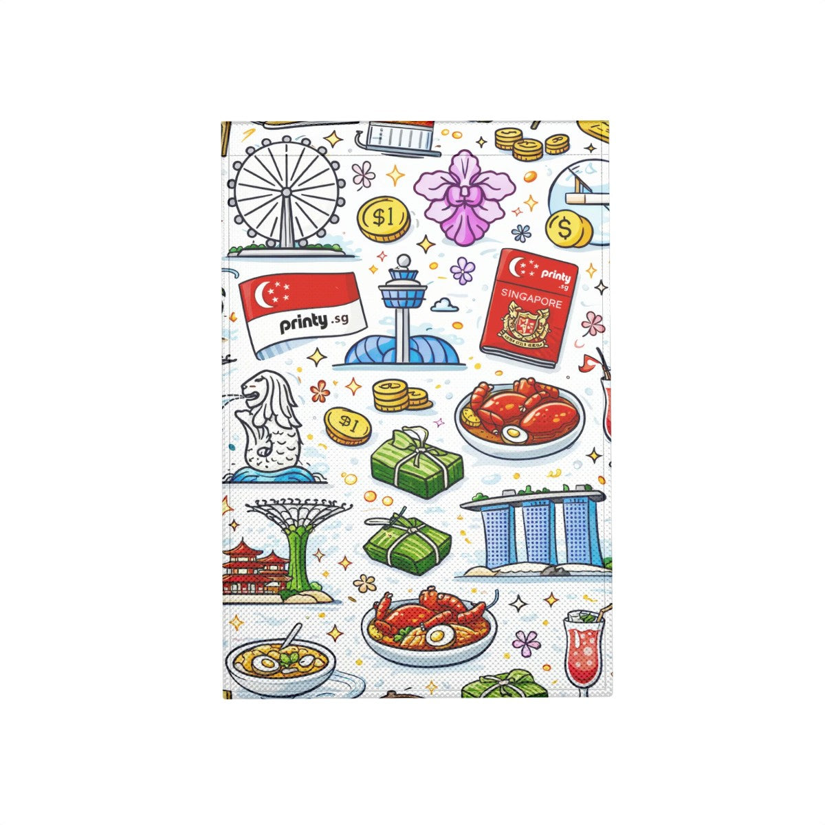 Custom Imitation Linen Garden Flags Yard Decorations Outdoor