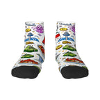 Custom Color Contrast Tube Socks