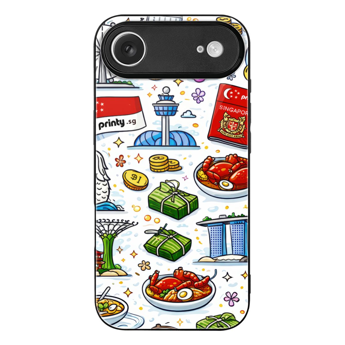 Custom iPhone 17 Air Glass Phone Case