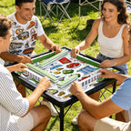 Custom Mini Mahjong Mat 20.9"x20.9" (Ship Rolled up)