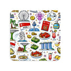 Custom Square Acrylic Fridge Magnets