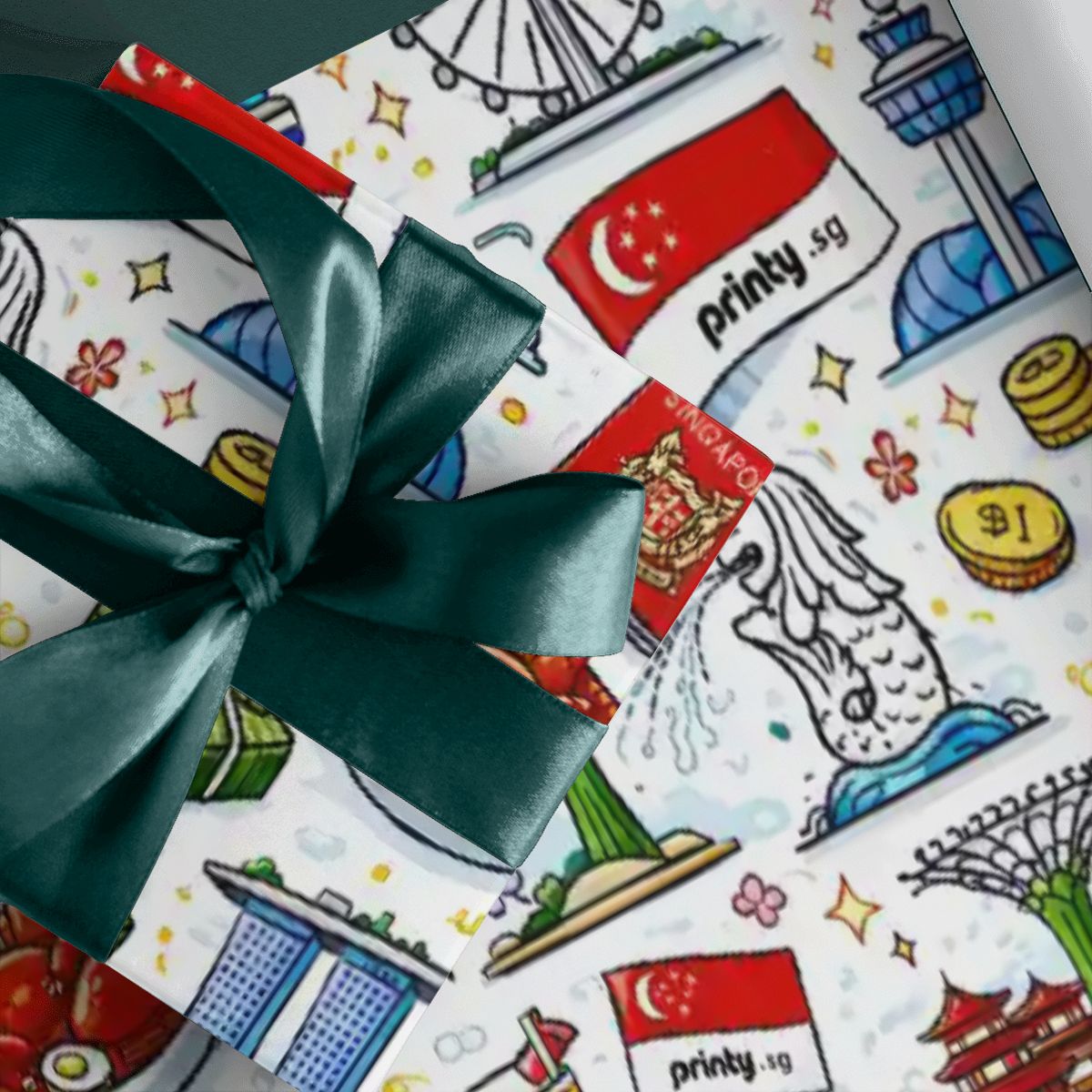 Custom 3-Pack Gift Wrapping Paper Sheets