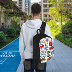 Custom Large Capacity Oxford Backpack with Front Pocket