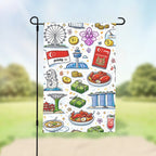 Custom Lightweight Garden Flags Yard Decorations Outdoor