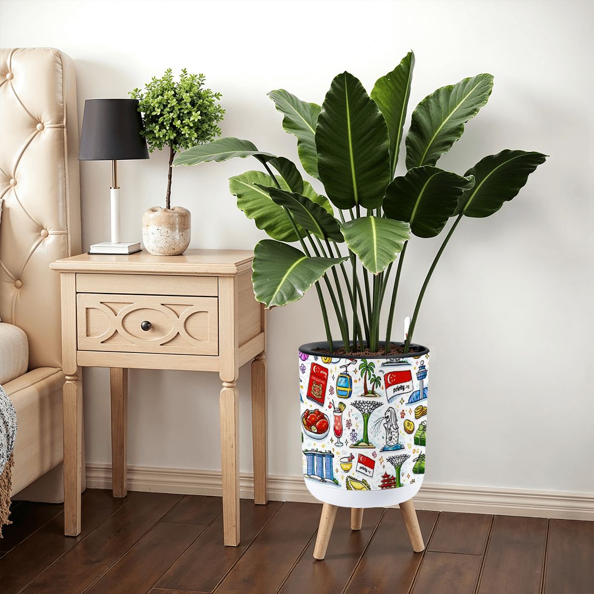 Custom Flower Pot with Legs