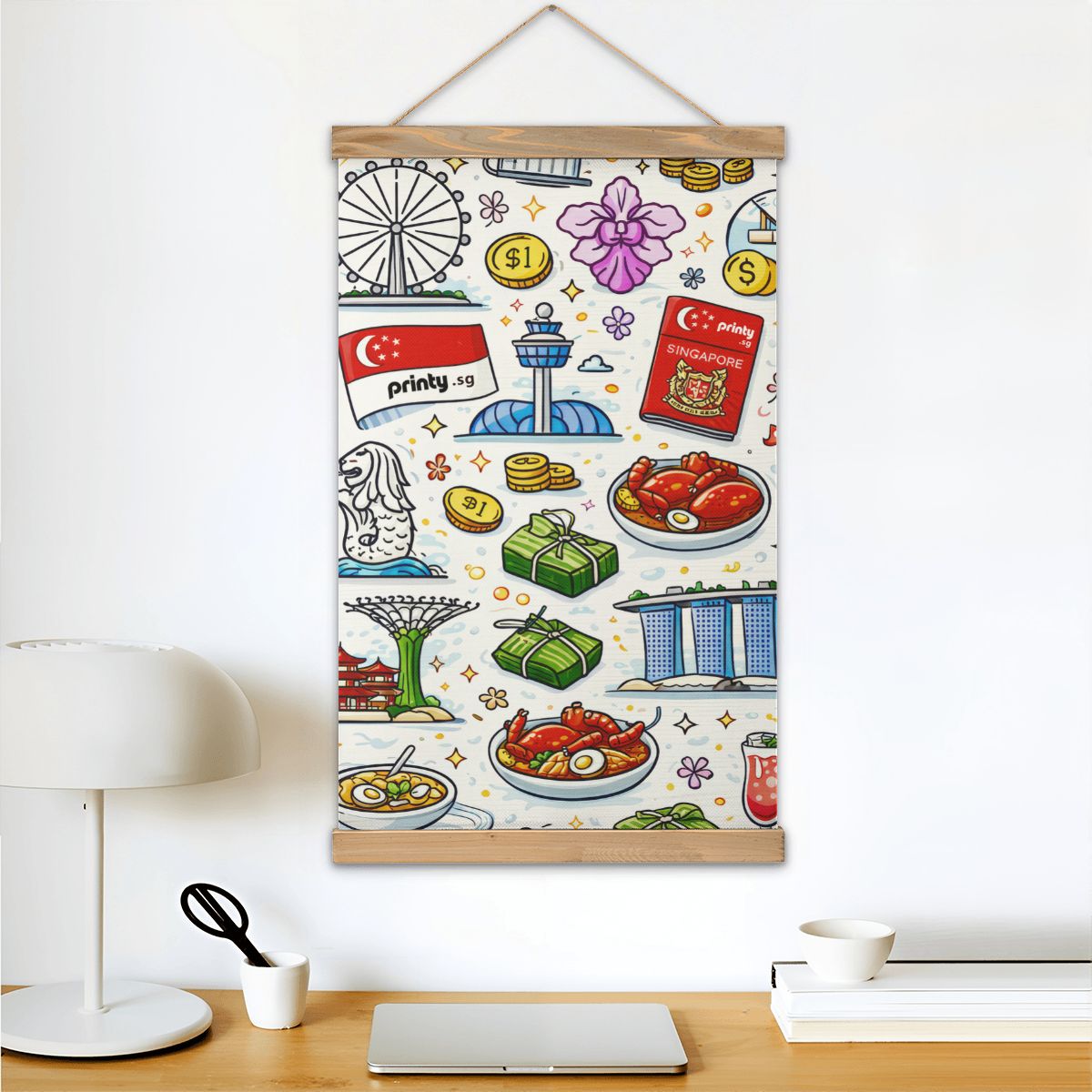 Custom Linen Canvas Wall Art