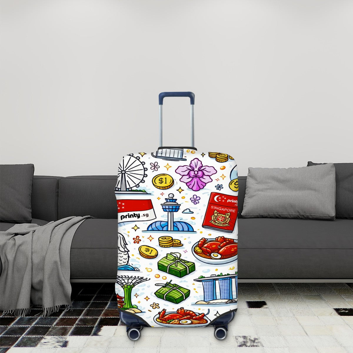 Custom Lightweight Luggage Cover