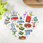 Custom Building Blocks Puzzles (Heart Shape)
