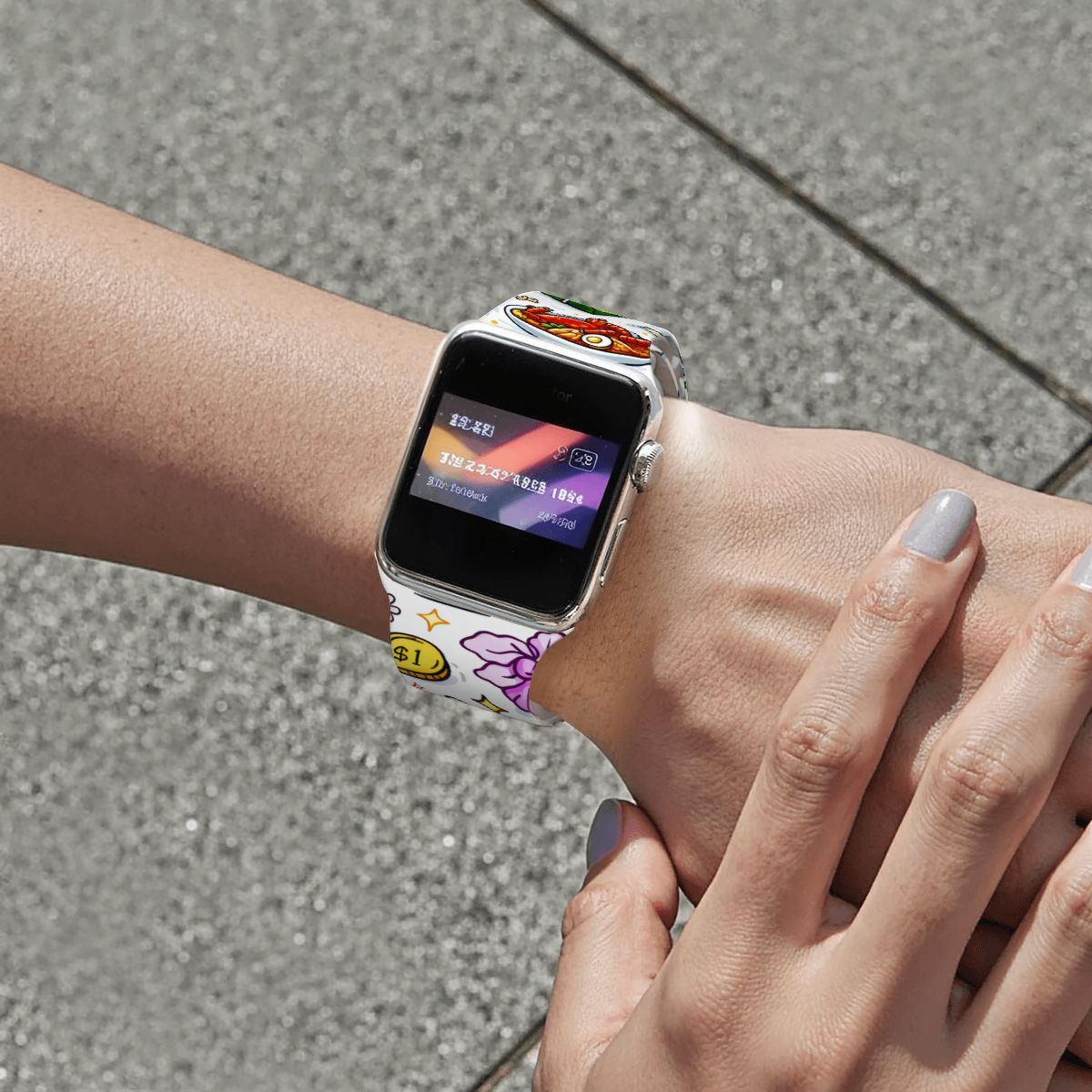 Custom Double Buckle Apple Watch Band