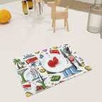 Custom Heat-Resistant Table Placemats 4 pcs