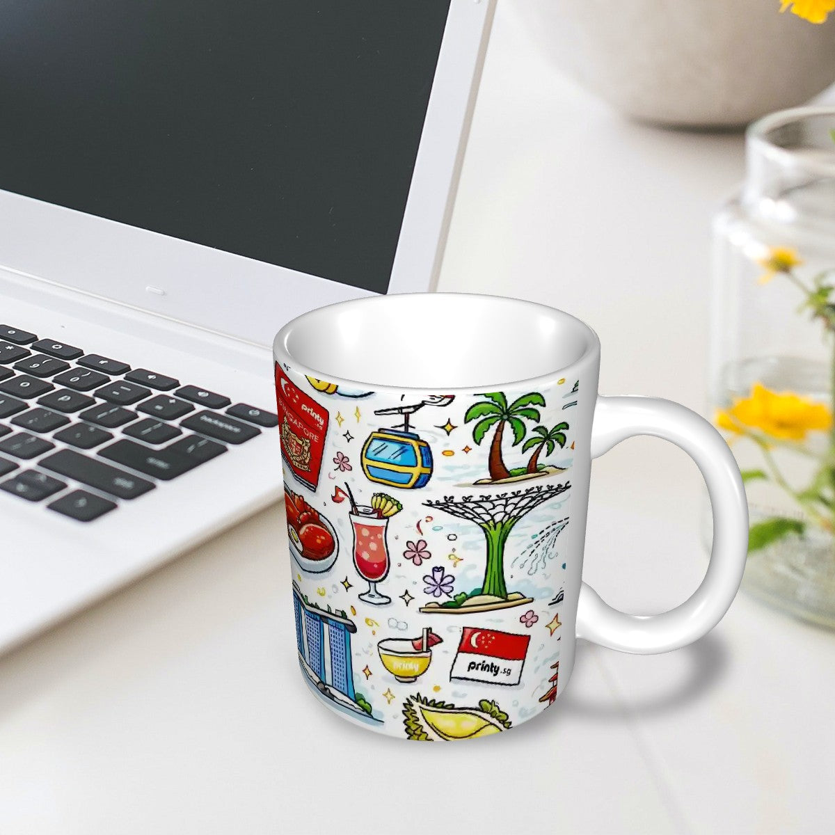 Custom Ceramic Coffee Mug (11oz) (All Over Print)