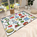 Custom Large Area Rug Floor Carpet (3:2)