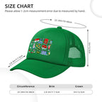 Custom Mesh Baseball Cap (Area Pattern)