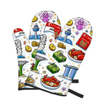 Custom Oven Mitts Set of Two
