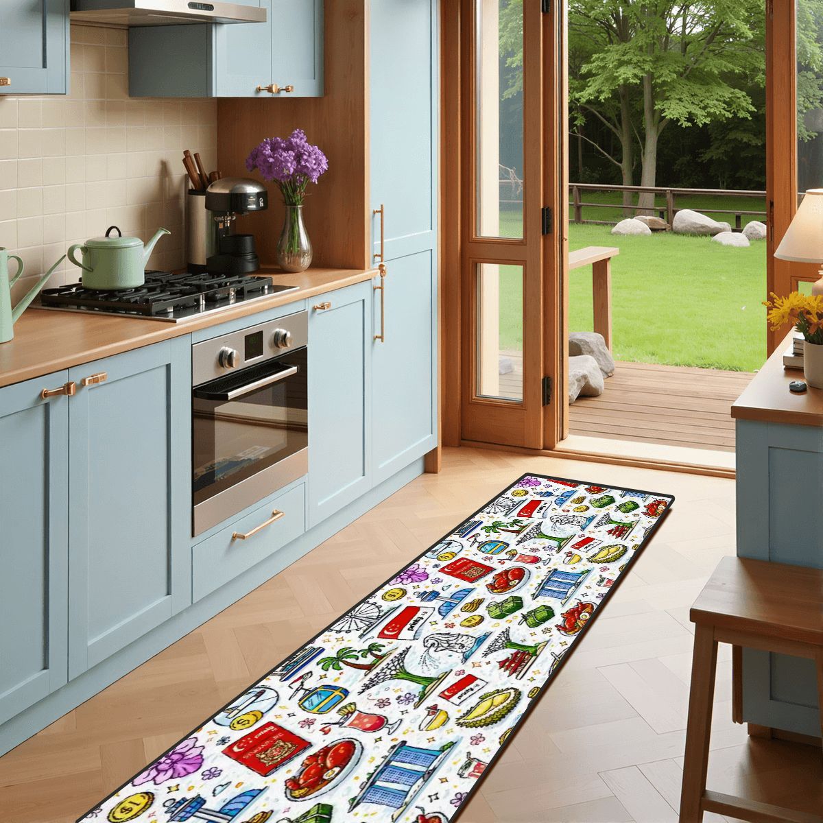 Custom Runner Rug 24"x72"