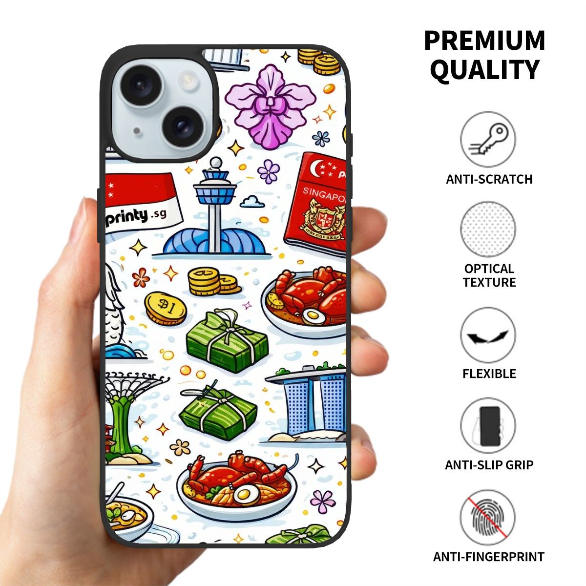 Custom PC iPhone 15 Case Series (Dual Camera)