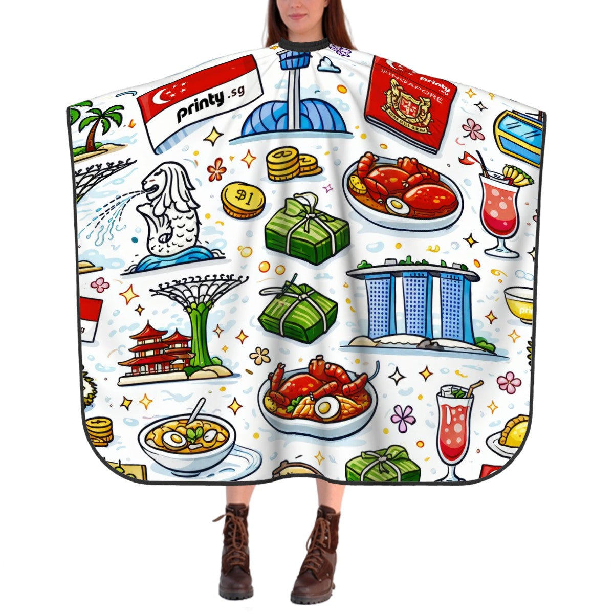 Custom Adult Hair Cutting Cape