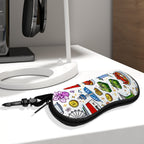 Custom Ultra Light Zipper Eyeglass Case (Vertical)