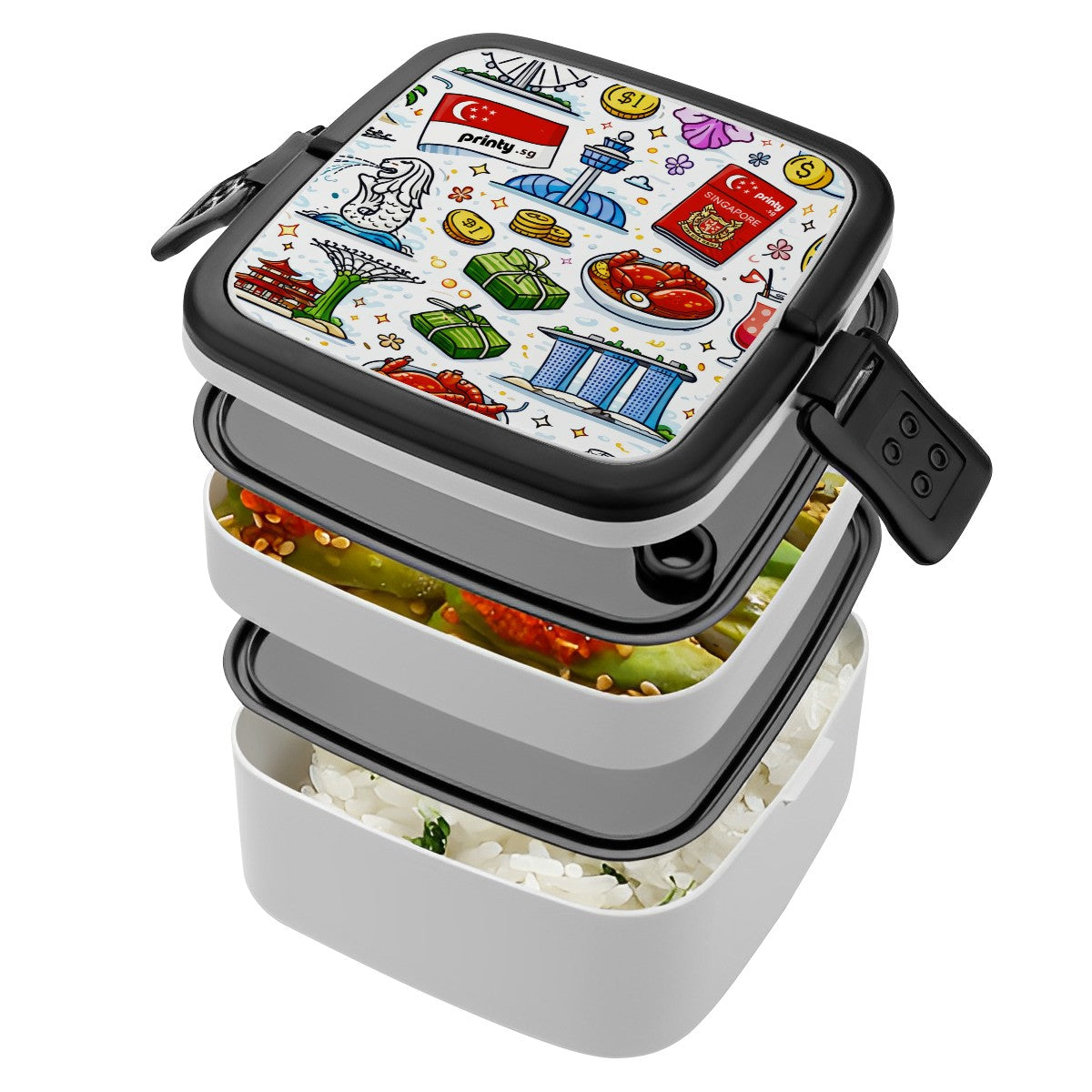 Custom Stackable Bento Box